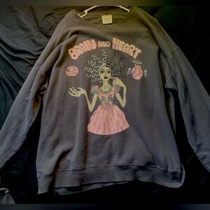 Melanie Martinez Rare Brain and Heart K-12 Sweater XL